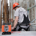 Nedo Linus1 HV Rotational Laser construction site measuring close